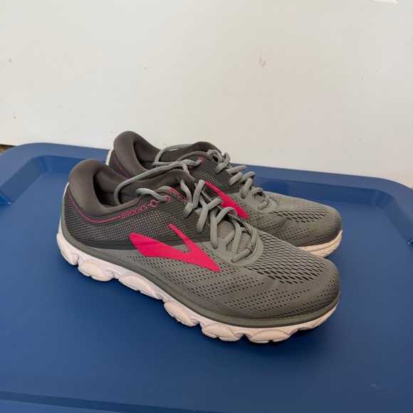 Brooks Anthem Women’s Running Shoes Sneakers Gray Pink Size 9.5 - Picture 3 of 8